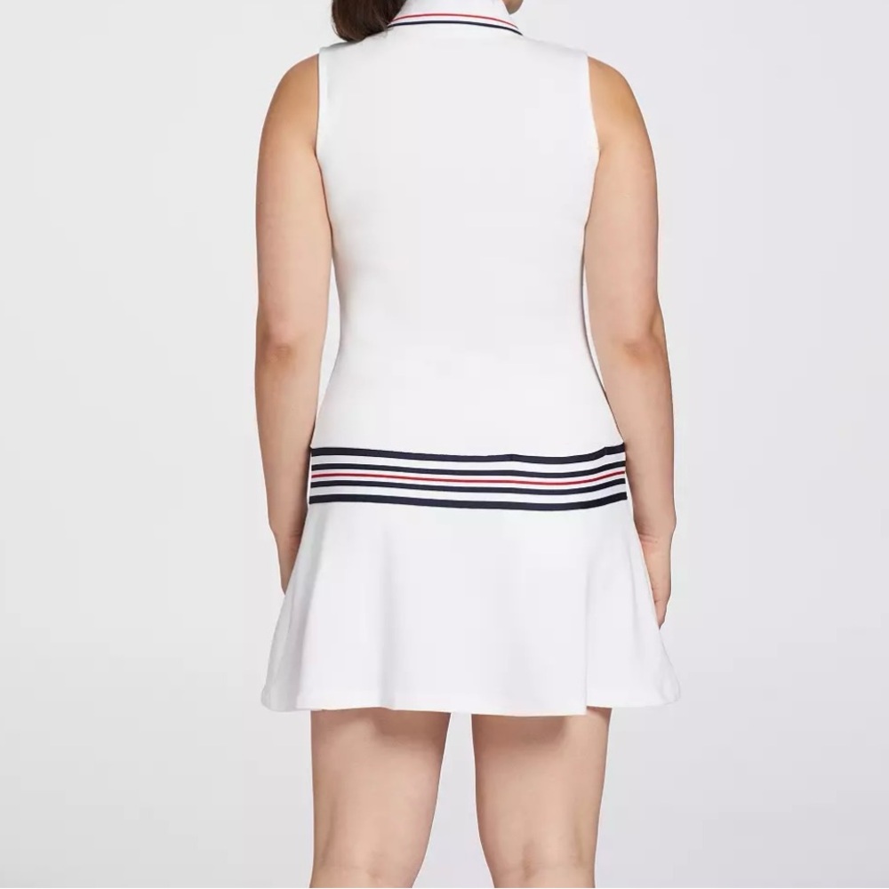 Walter Hagen Women's Taped Drop Waist Golf Dress - Picture 3 of 6